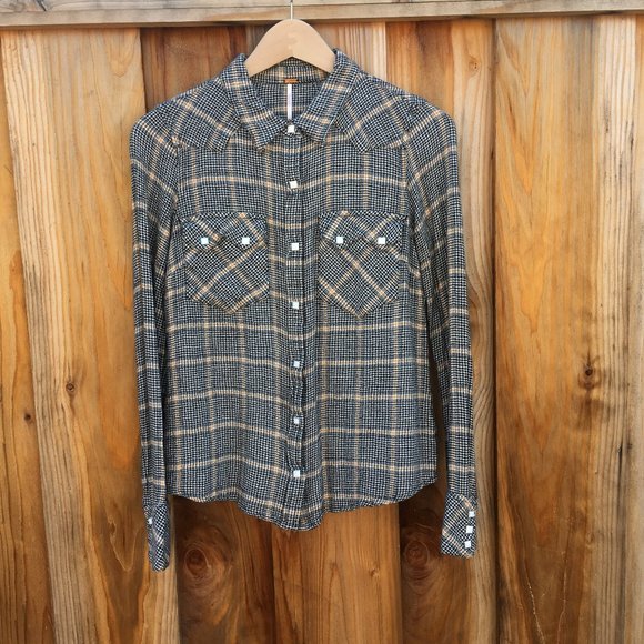 Free People Flannel - Picture 1 of 6